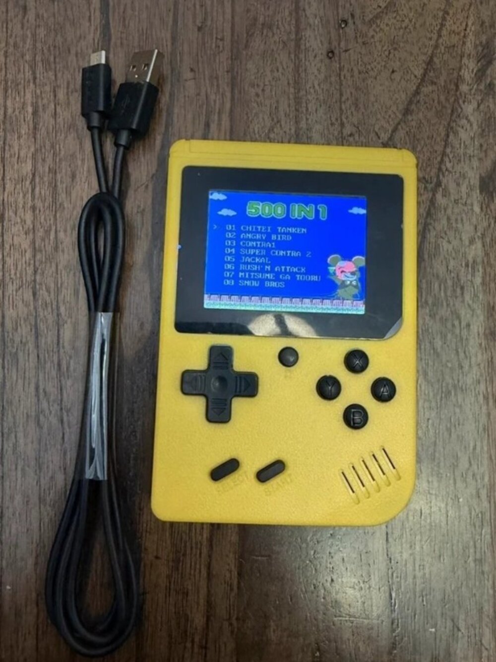 Portable Gaming Handheld Console 500 In 1 prebuilt games